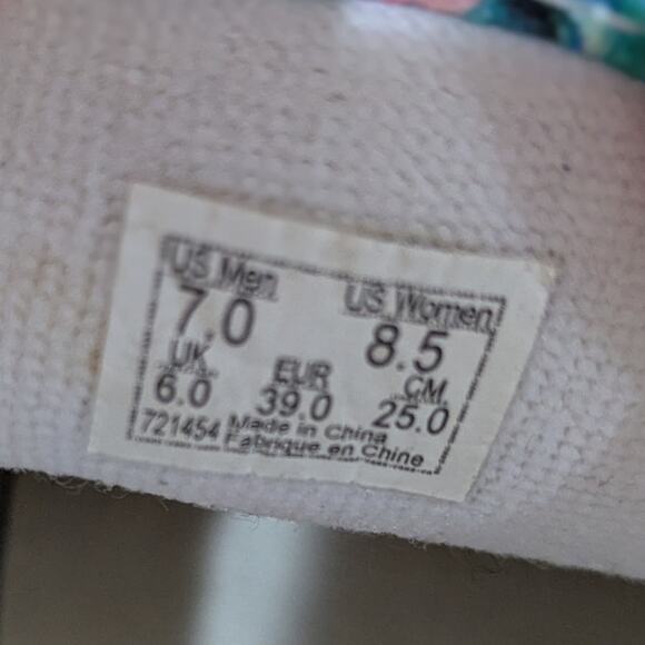 Vans Customs Old Skool Pink and leopard Shoes Womens Sz 8.5 - Picture 10 of 11